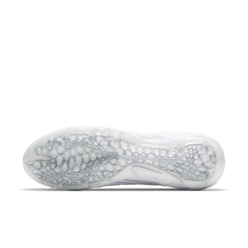 Nike Alpha Huarache 7 Pro Lacrosse Cleats, Men's, White