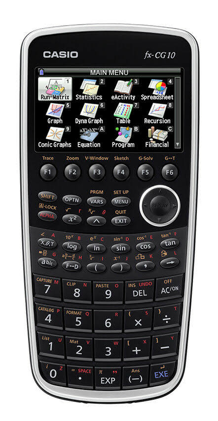 Casio Fx-cg10 Prizm Color Graphing Calculator (Black)