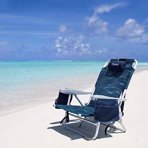 Lightspeed Outdoors Reclining Beach Chair | Lightweight Folding Chair