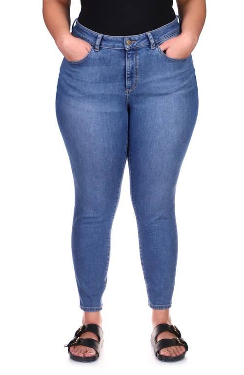 Dl1961 Florence Instasculpt Ankle Skinny Jeans, Size 24W in Azure at Nordstrom