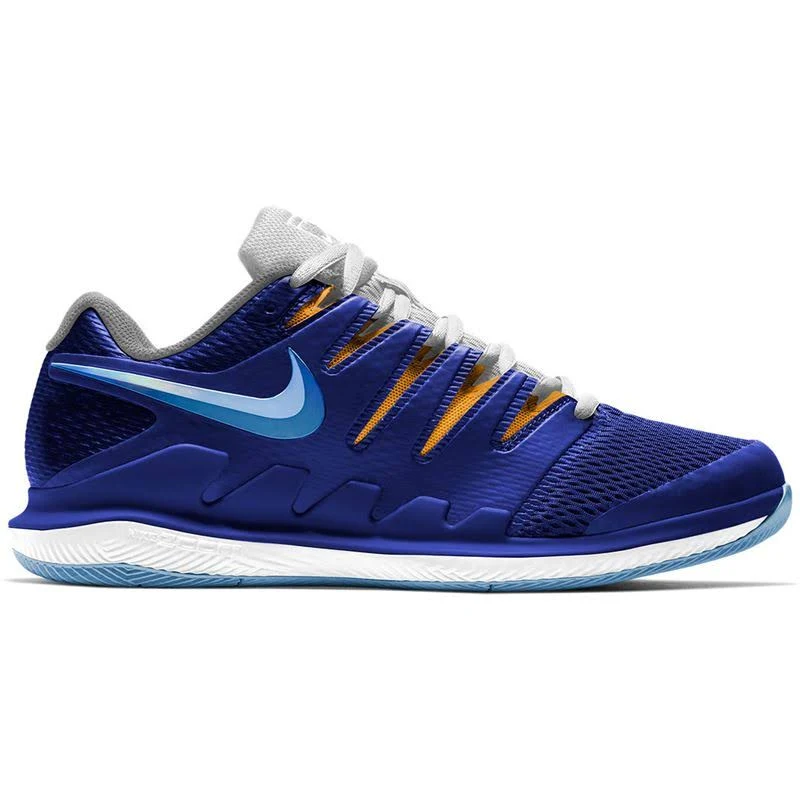 Nike Air Zoom Vapor x Men's Tennis Shoes Deep Royal BLUE/COAST/WHITE : 9 D - Medium