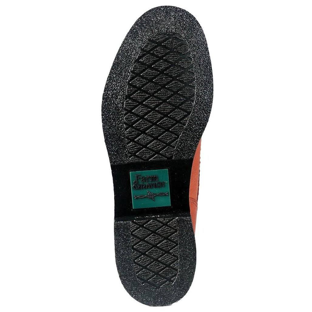 Georgia Boot Men's Farm and Ranch Lacer Work Boots, Brown