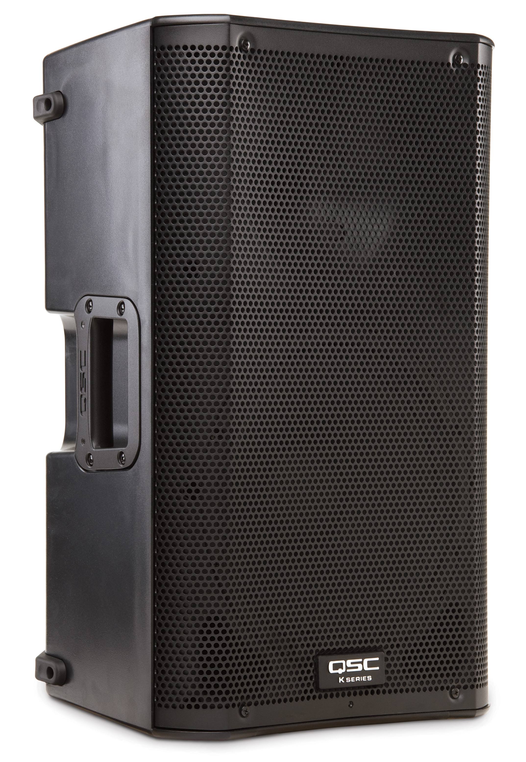 QSC K10 Active 2-Way Speaker - Single Speaker - Black