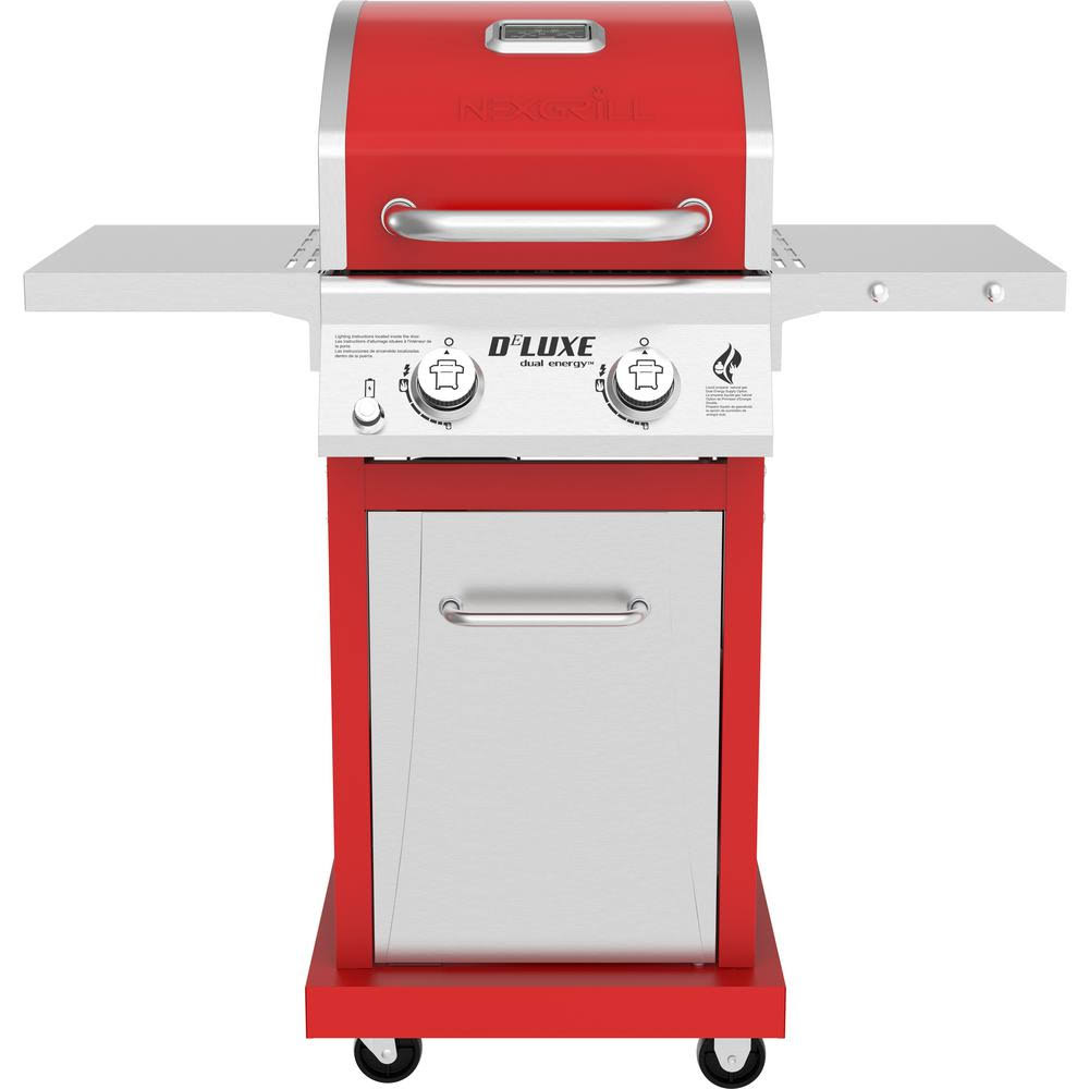 Nexgrill Deluxe 2-Burner Propane GAS Grill in Red