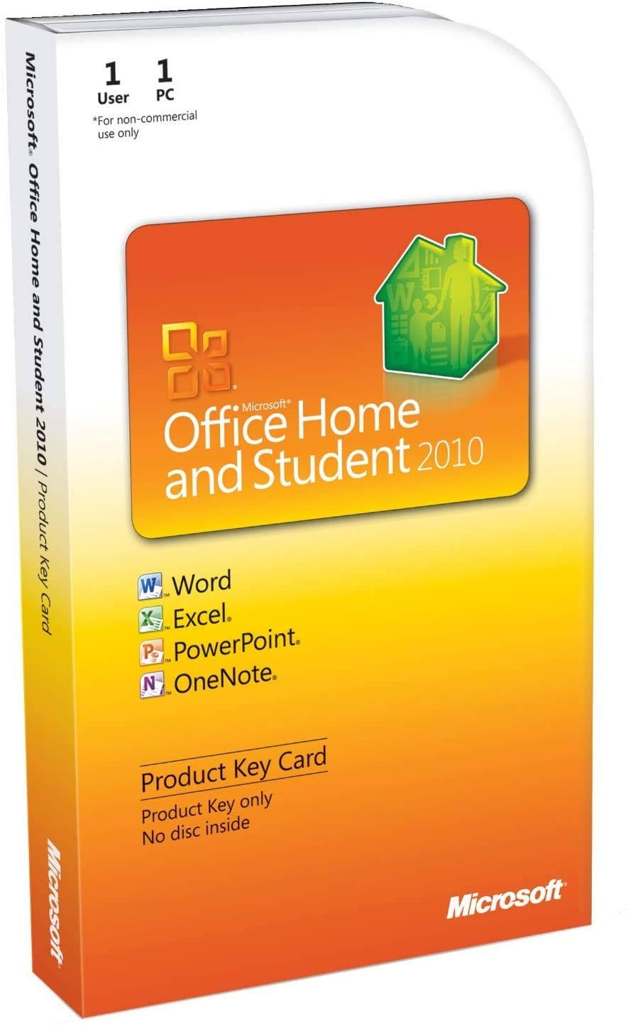 Microsoft Office Home and Student 2010 (PC)