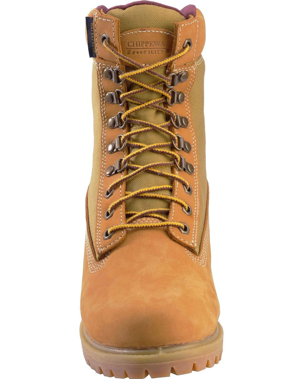 Chippewa Men's 8-Inch Waterproof Nubuck Work Boots