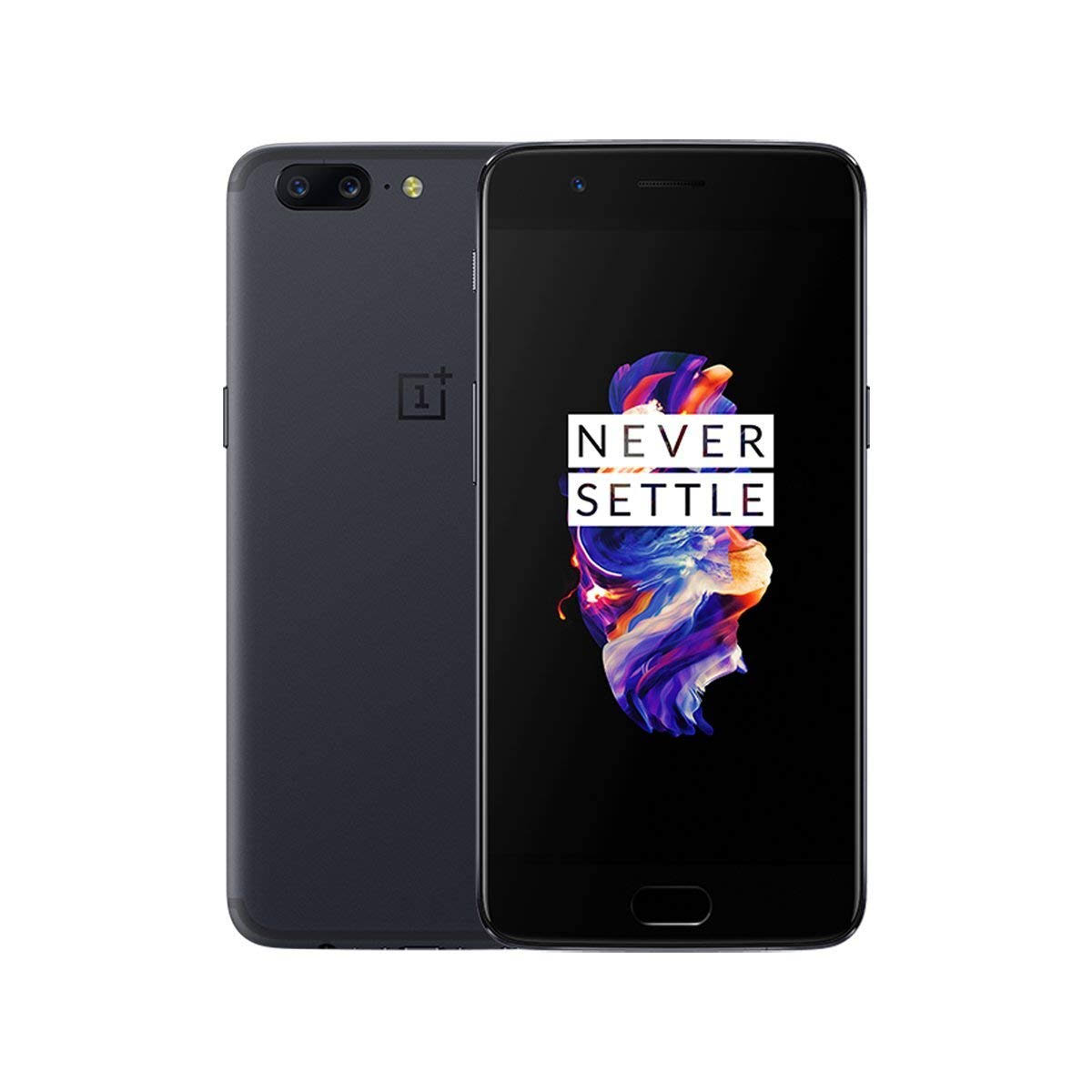 OnePlus 5 A5000 - Gray - 6GB Ram + 64 GB - 5.5 inch - International Version - No Warranty Gray Renewed
