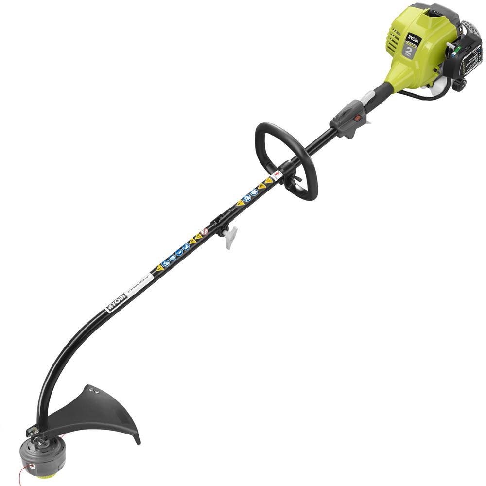 Ryobi 25 CC 2-Cycle Full Crank Curved Shaft GAS String Trimmer