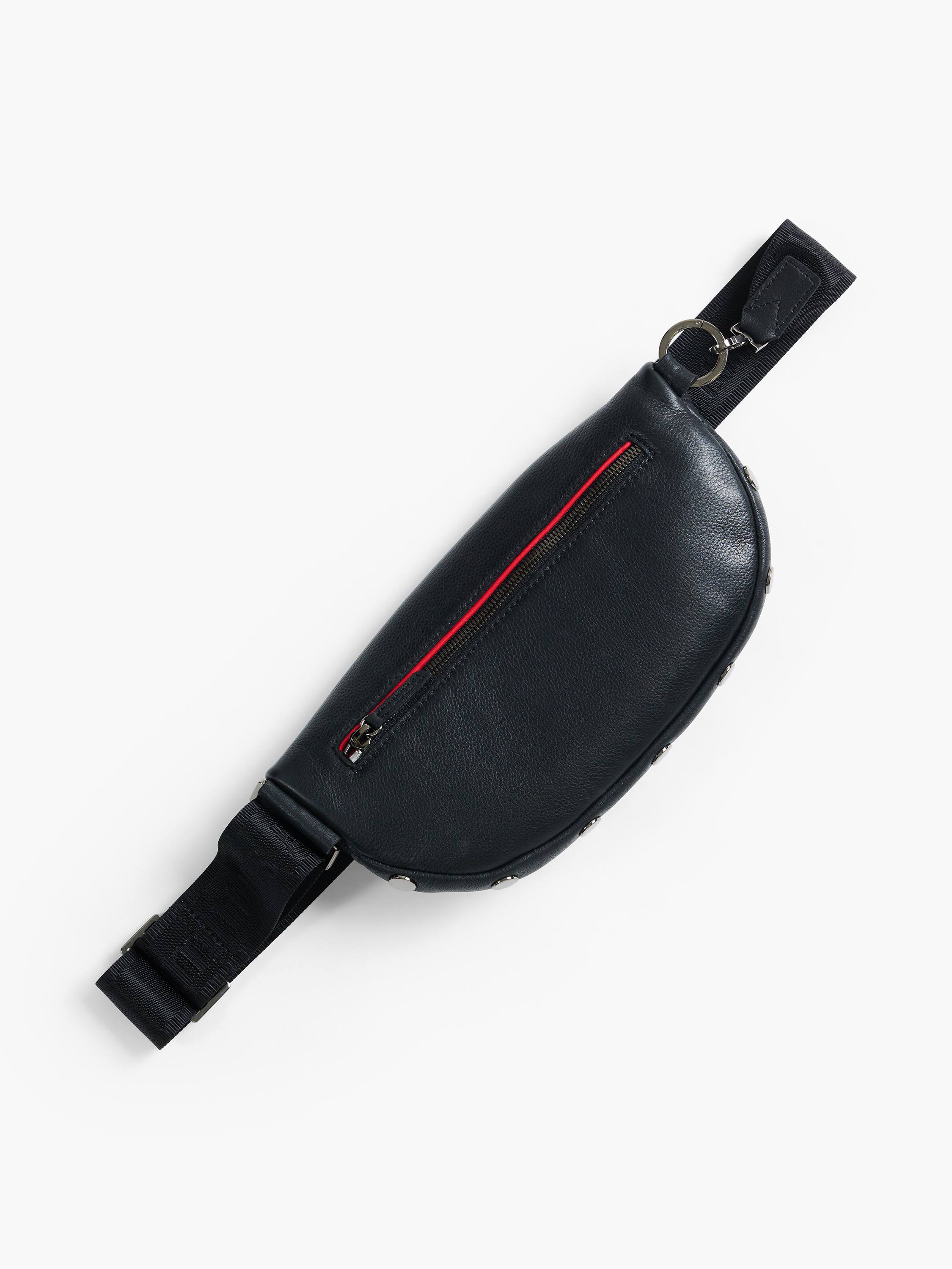 Hammitt Charles Belt Bag - Black/Gunmetal