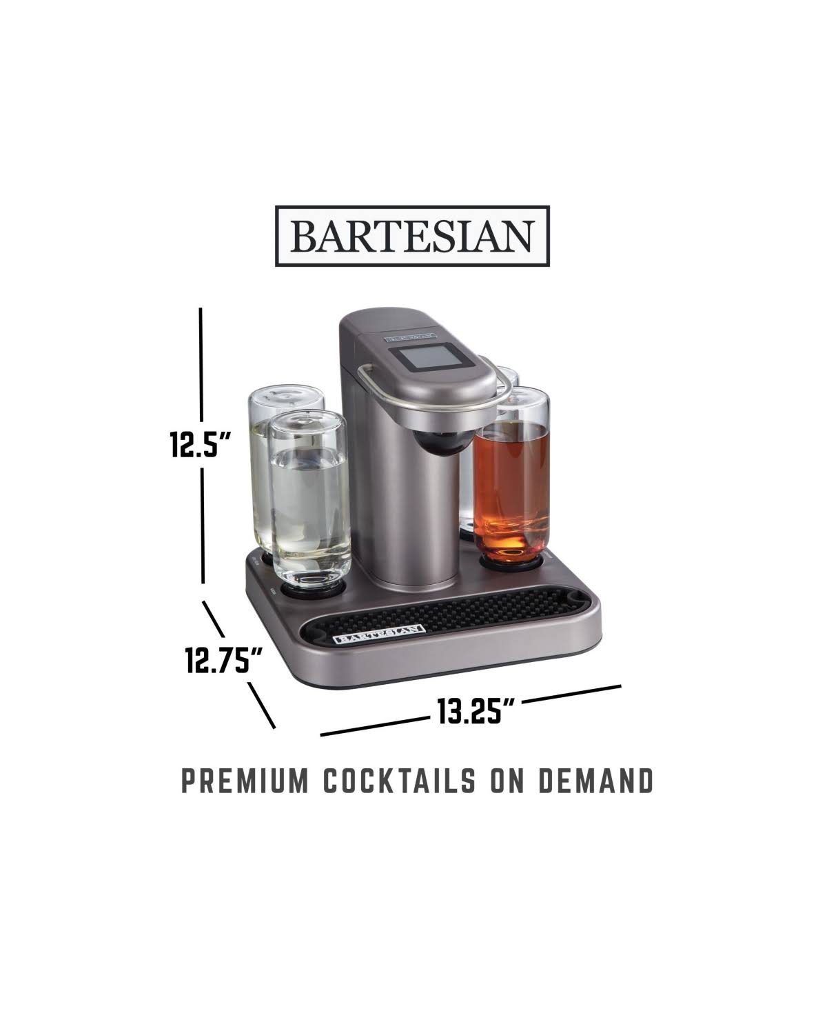 Bartesian - Premium Cocktail Machine - Gray