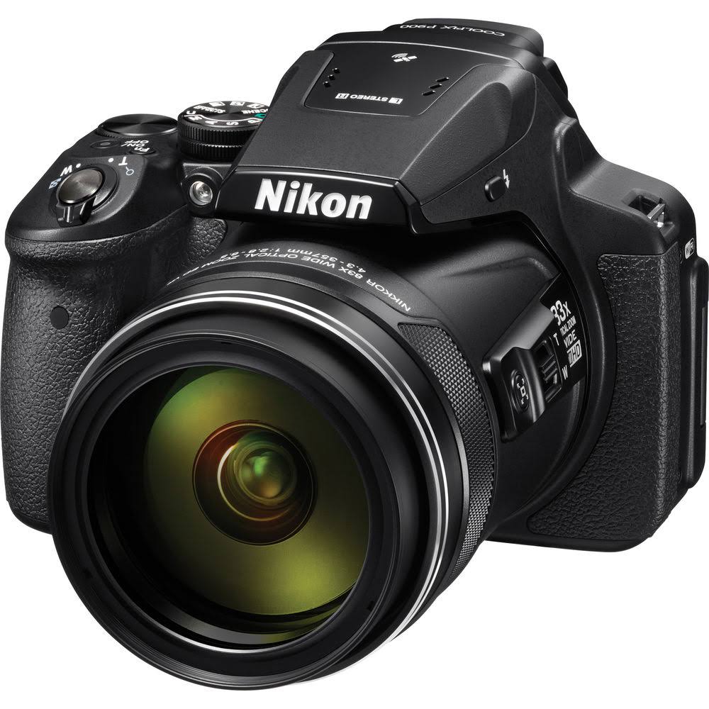Nikon Coolpix P900 16.0 MP Compact Digital Camera - 1080p - Black