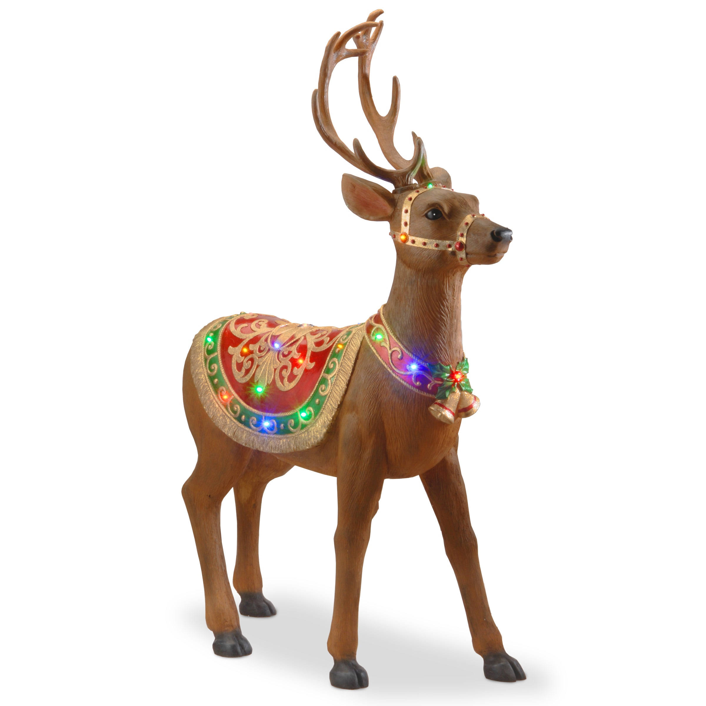 National Tree Company 49 in. Pre-Lit Standing Reindeer