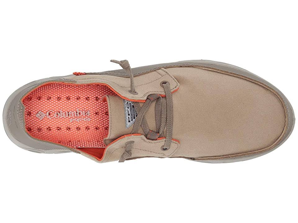 Columbia Men's Bahama Vent Relaxed PFG Shoe - 9 - British Tan / Tangy Orange