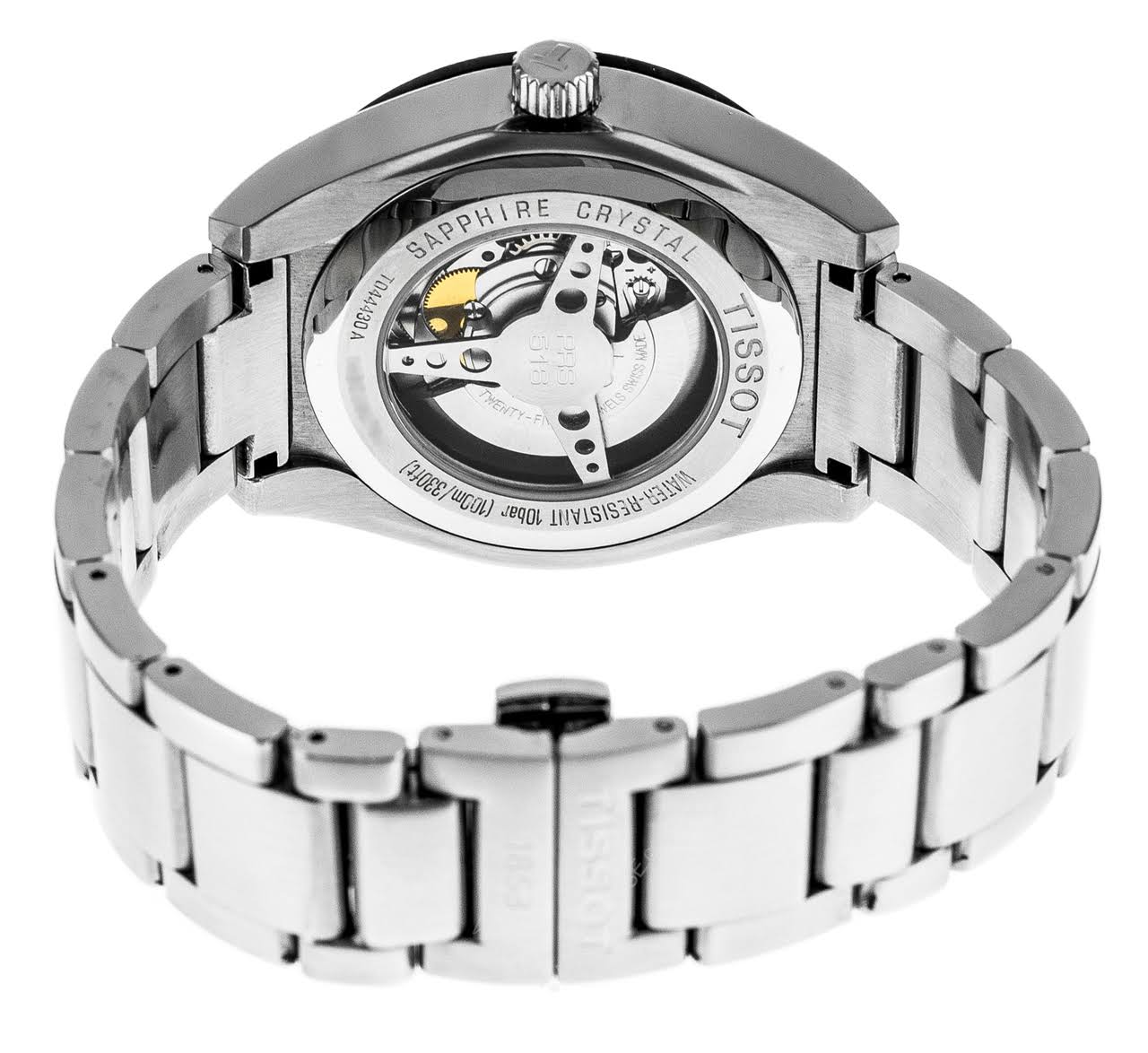 Tissot Prs516 42mm Automatic SS Black Dial Men's Watch T0444302105100