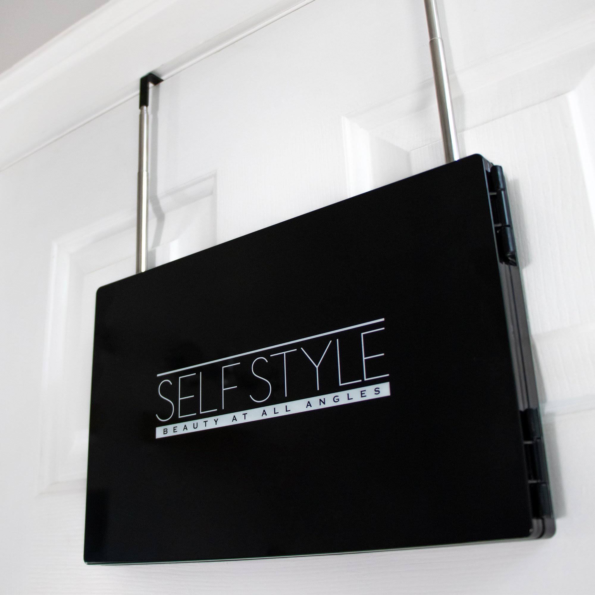 Self Style System Travel Size for Women Teal 3 Way Mirror with Adjustable