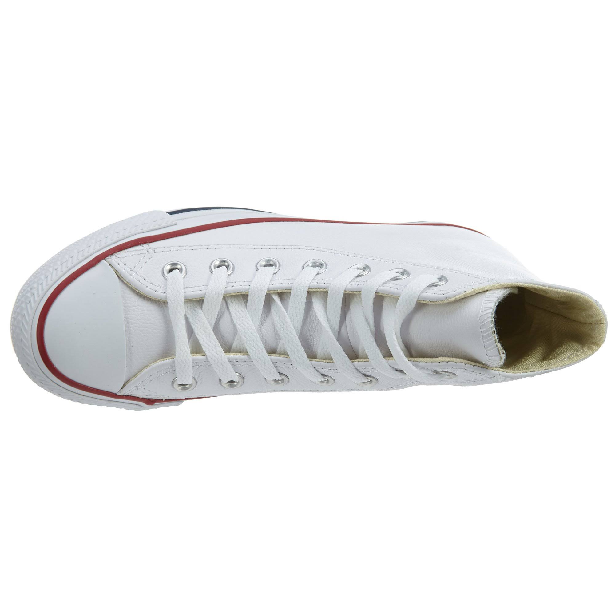 Converse Chuck Taylor All Star Leather Hi - White