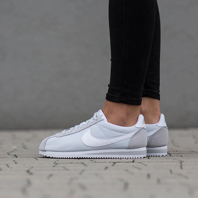 Nike Wmns Classic Cortez Nylon Pure Platinum/ White