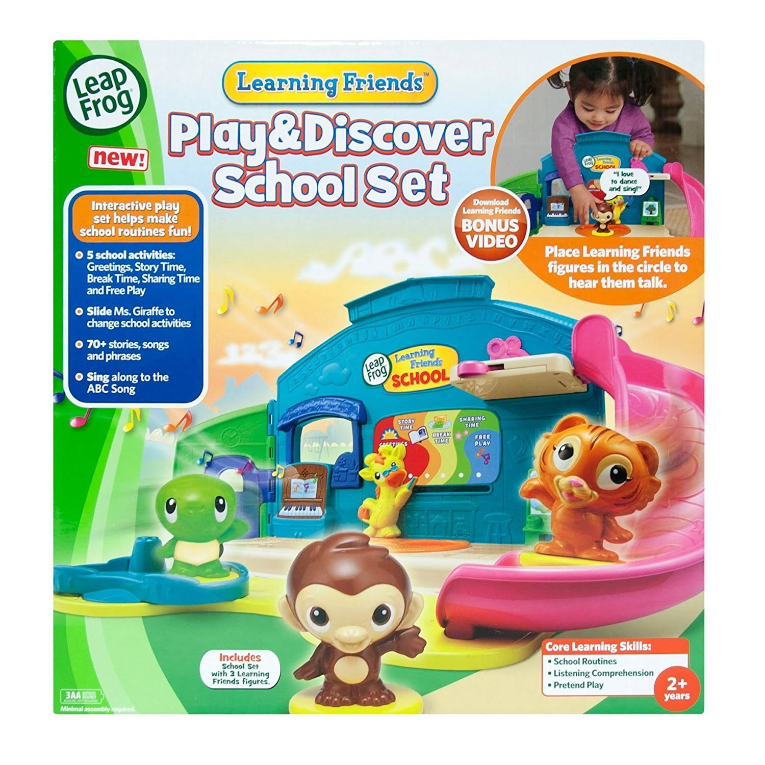 Leap Frog Learning Friends Play u0026 Discover School Set