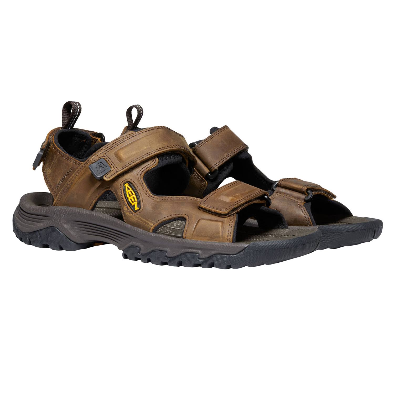 Keen Men's Targhee III Open Toe Sandal (9 Bison/Mulch)