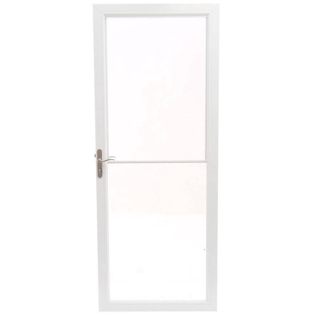 Andersen 32 in. x 80 in. 2500 Series White Self-Storing Storm Door