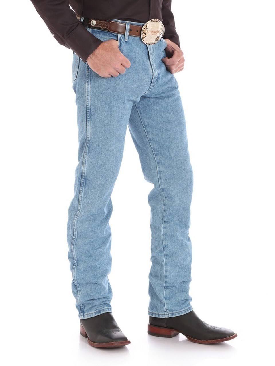 Wrangler Men's Antique Wash Cowboy Cut Original Fit Jeans