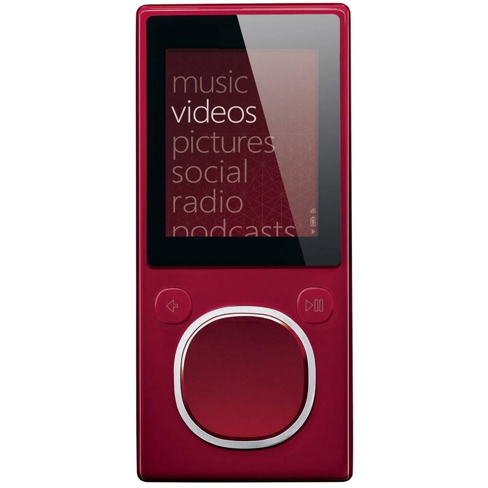 Zune Hva-00007 8 GB Digital Media Player (Red)