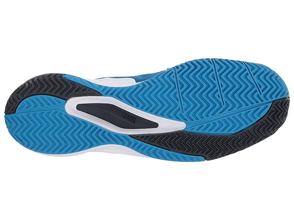 Wilson Men's Rush Pro 3.0 Tennis Shoes (Imperial Blue/White/Brilliant Blue)