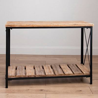 Kirkland's Heather Wood Pallet Console Table