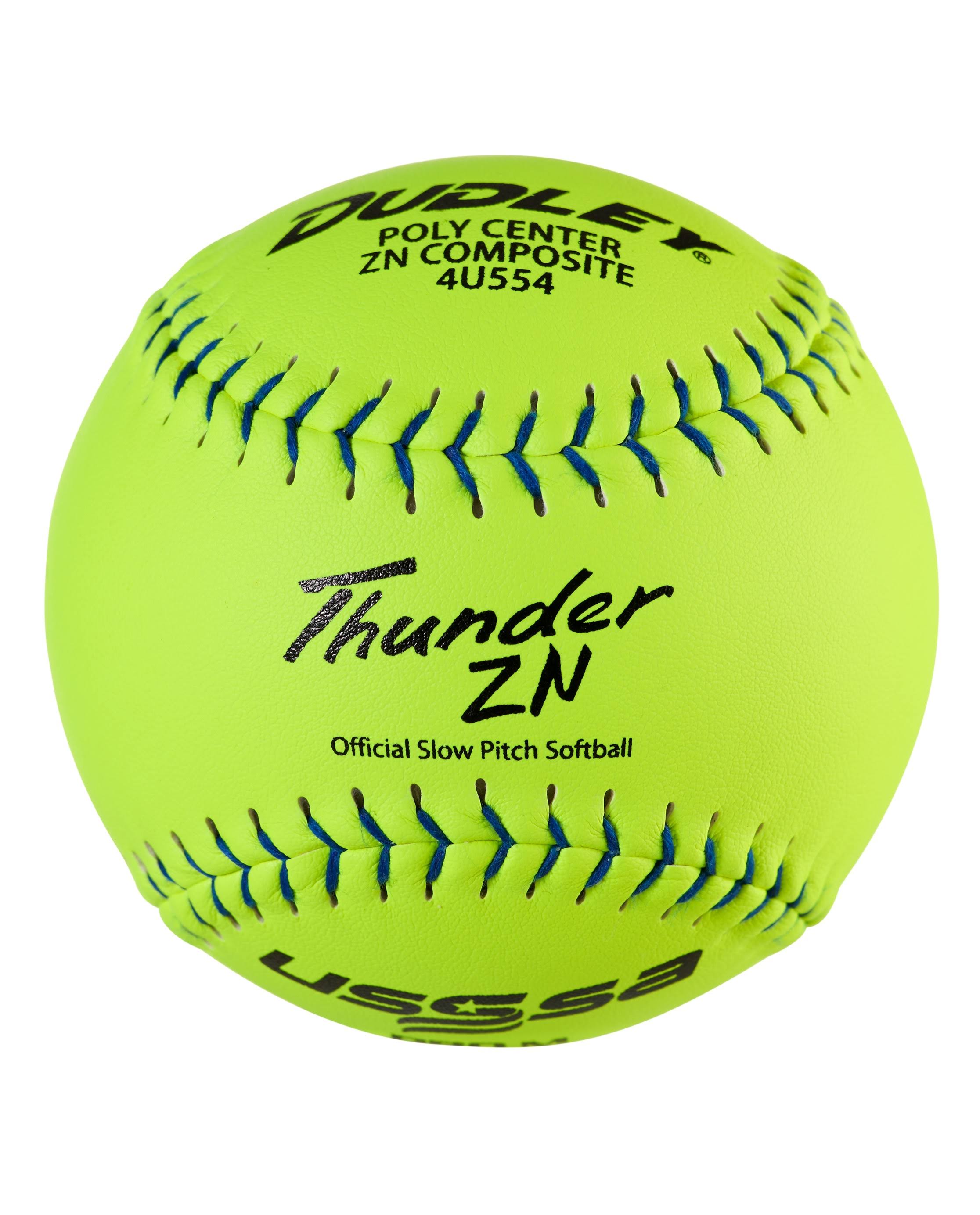 Dudley Pro M USSSA Zn Composite Softball 12x22 Dozen