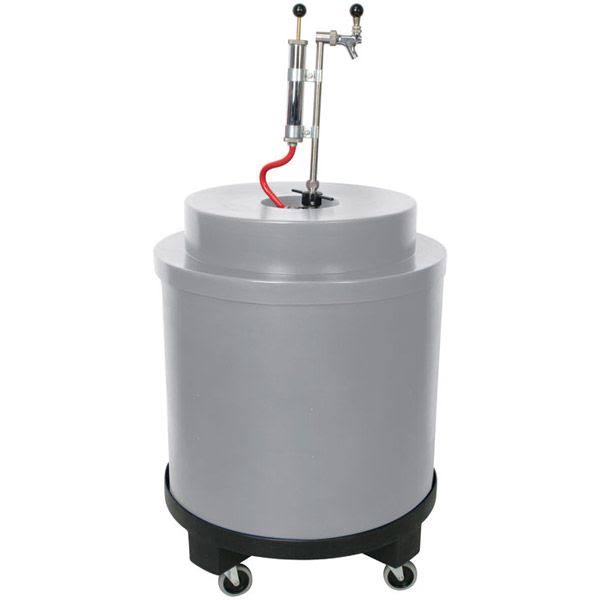 KegWorks Super Cooler for Kegs of Beer - Black