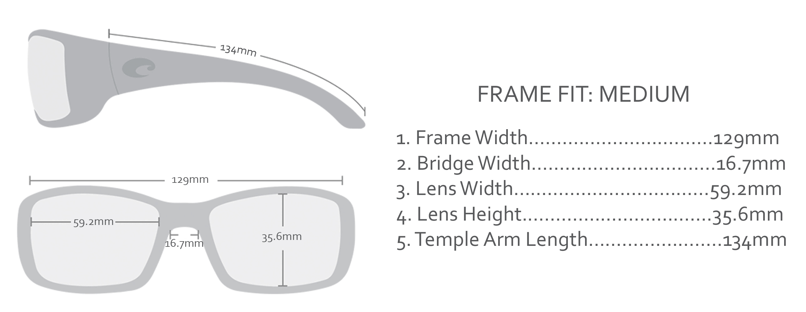 Costa Del Mar Caballito Matte Caribbean Fade Sunglasses Blue Lens 580G