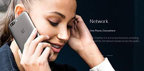 OnePlus 5 A5000 - Gray - 6GB Ram + 64 GB - 5.5 inch - International Version - No Warranty Gray Renewed