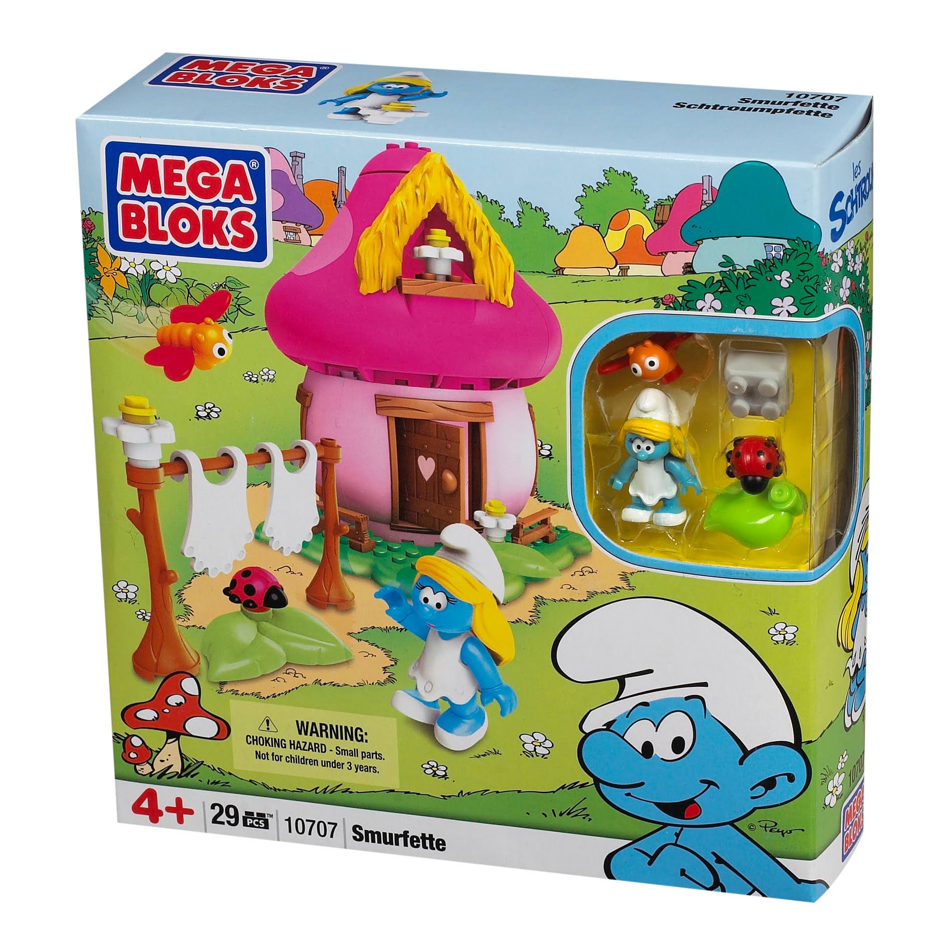 Mega Bloks The Smurfs Smurfette Set #10707