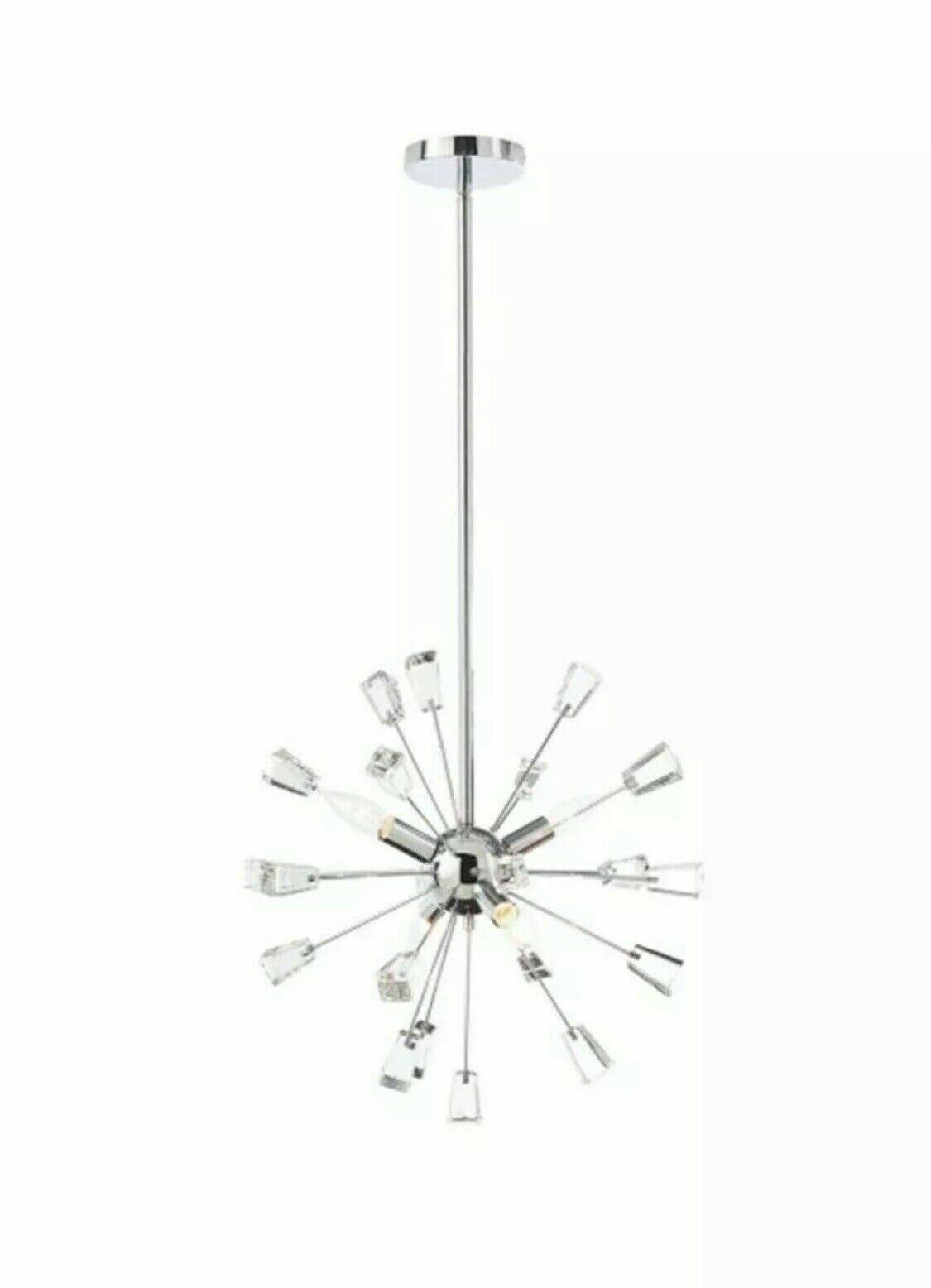 Home Decorators Collection 4- Light Chandelier Kimberly Chrome Finish
