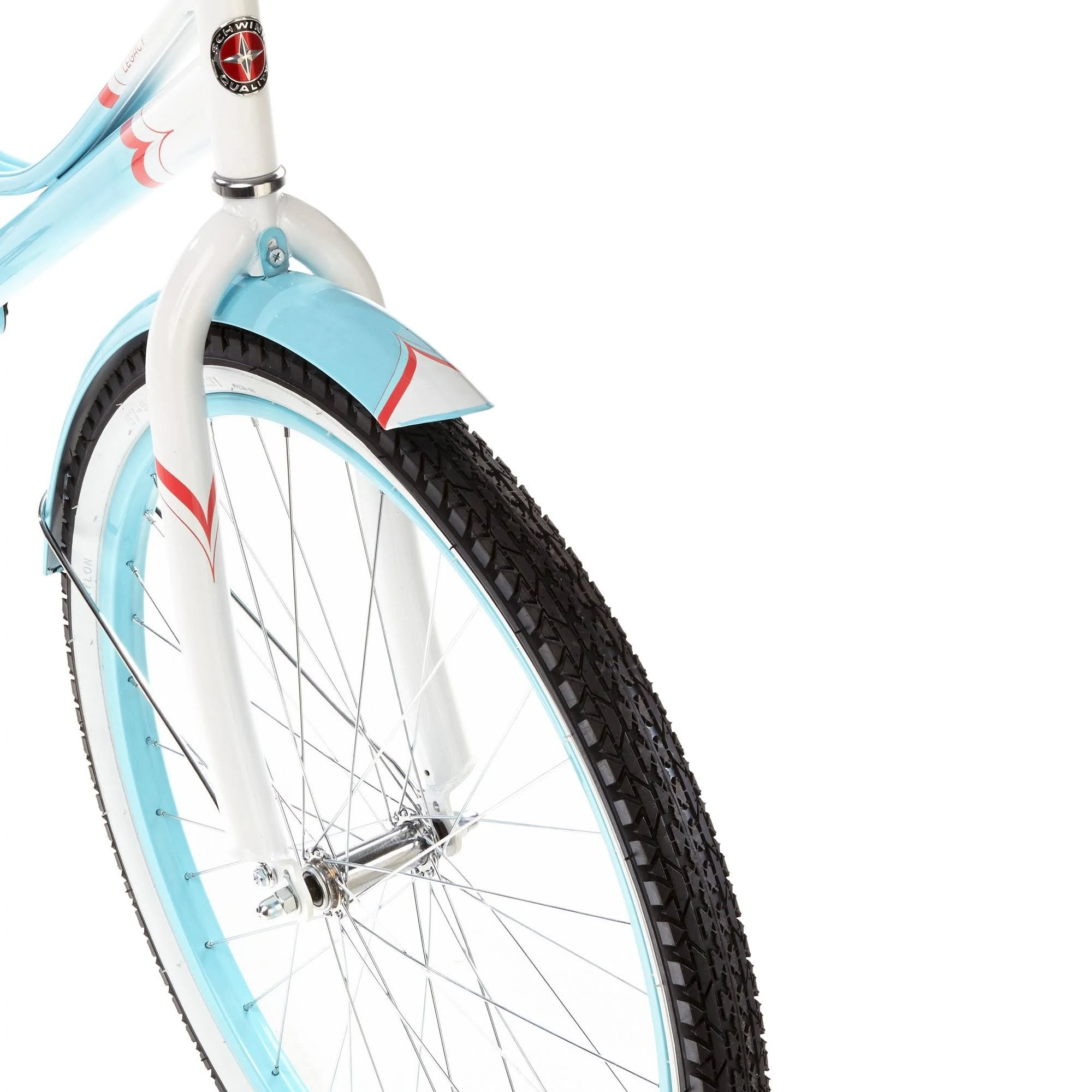 Schwinn Women's Legacy 26x22 Cruiser Bike- Blue/White