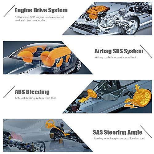 Foxwell NT630 Plus OBD2 Scanner ABS Srs Code Reader Automotive OBD II Srs AIRBAG Diagnostic and ABS Brake Bleed Scan Tool