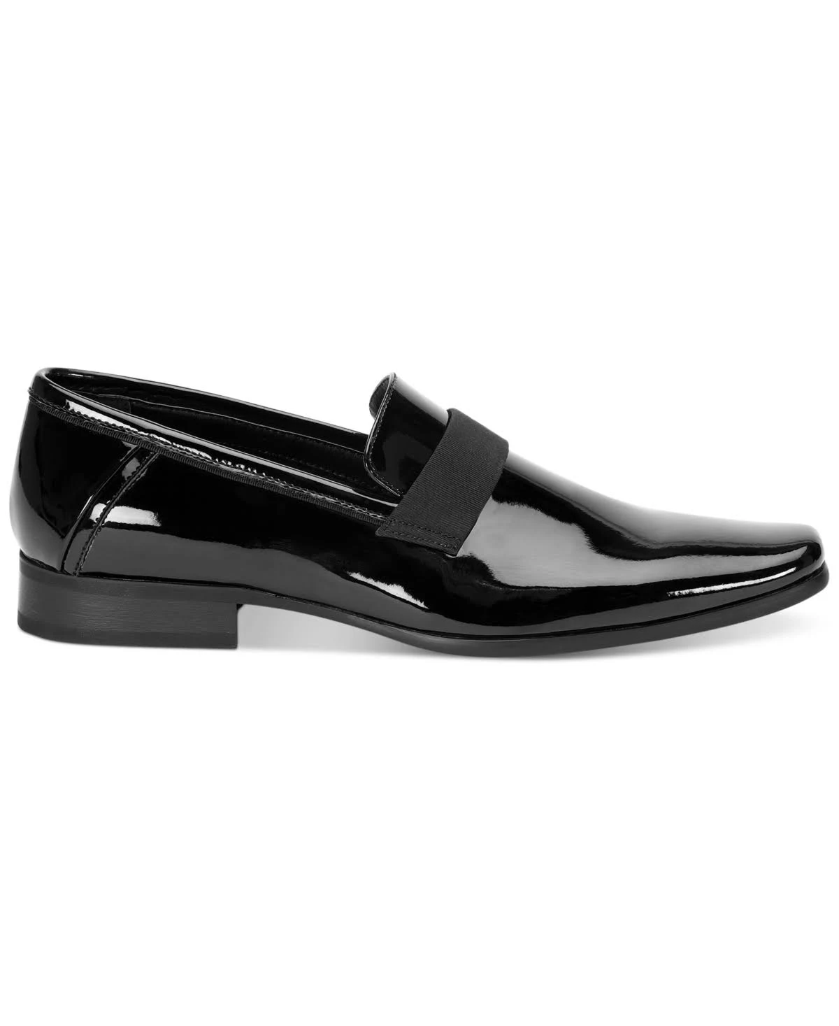 Calvin Klein Men's Bernard Tuxedo Dress Shoes - Black Patent