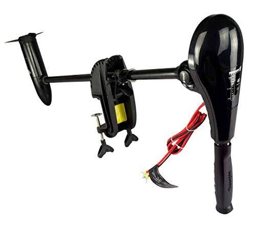 Newport Vessels X-Series 40lb Thrust Transom Mounted Saltwater Electric Trolling Motor w/ LED Battery Indicator (36x22 SHAFT)