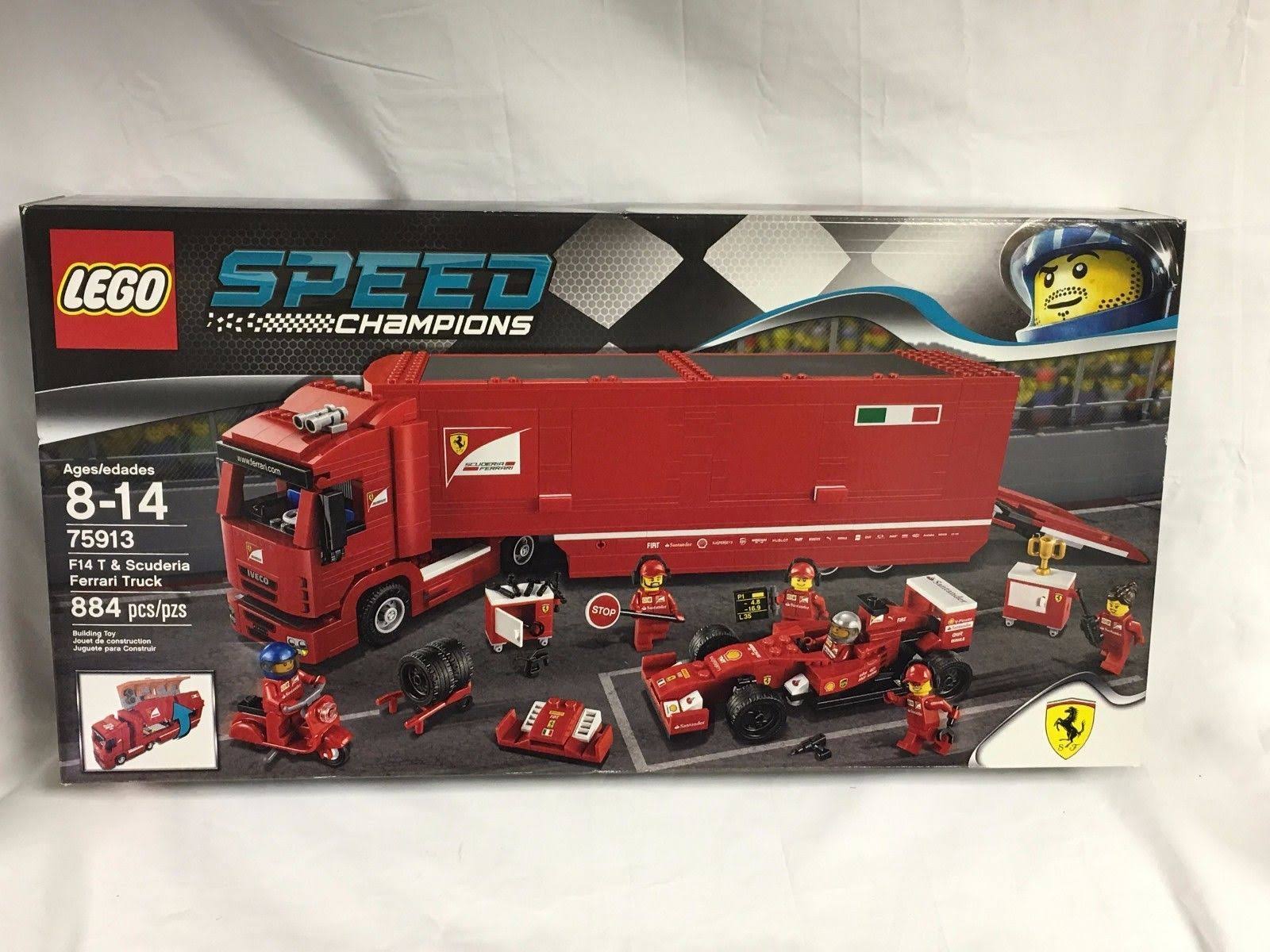 Lego Speed Champions F14 u0026 Scuderia Ferrari Truck 75913