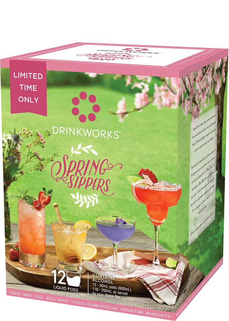 Drinkworks Spring Sippers Variety Pack 12Pods