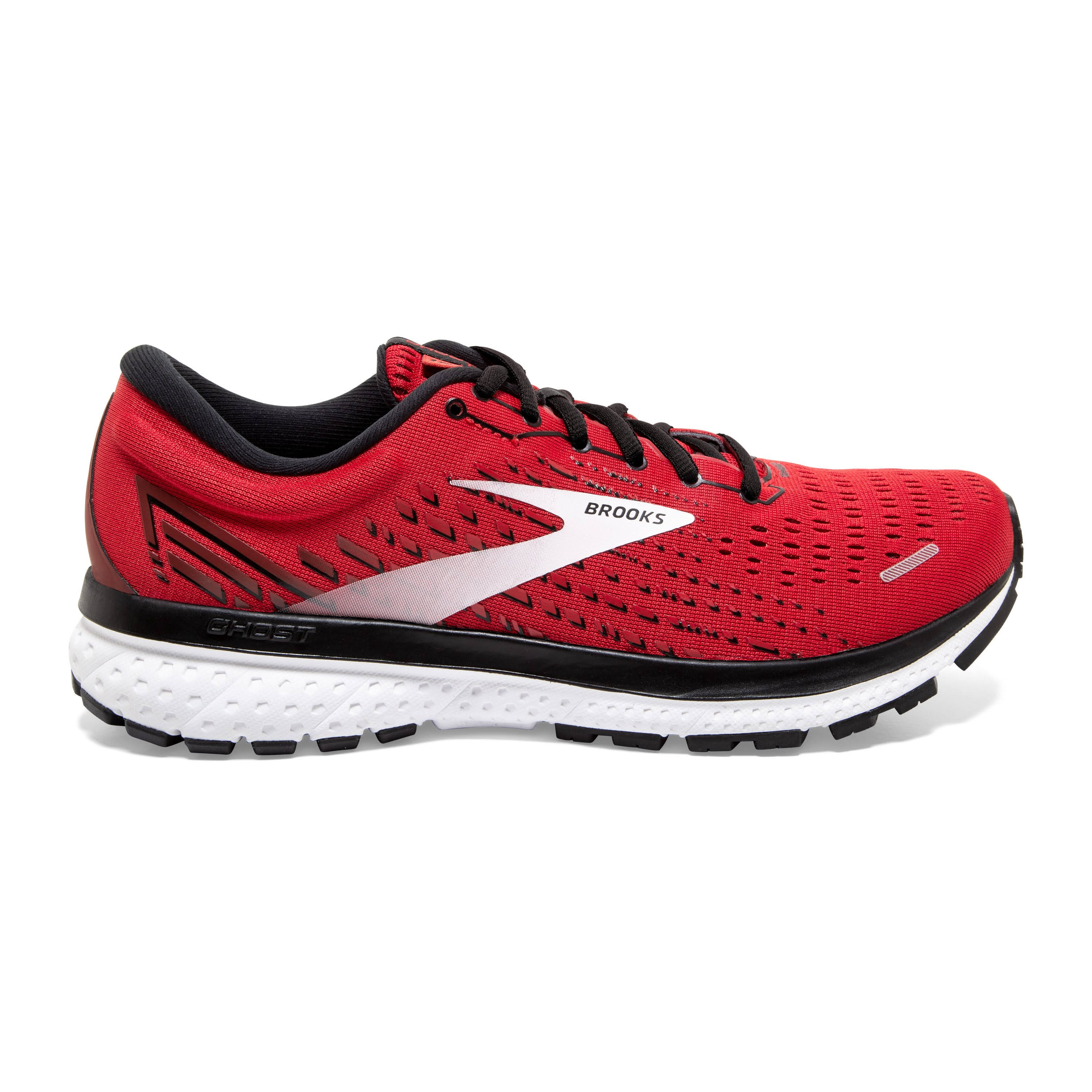Brooks Men's Ghost 13 Running Shoes, Red