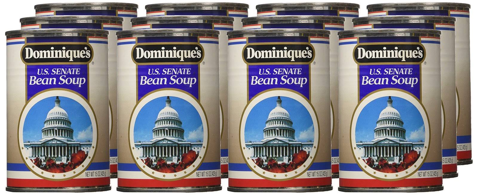 Dominique's US Senate Bean Soup, 15-ounce Cans (Pack of 12)