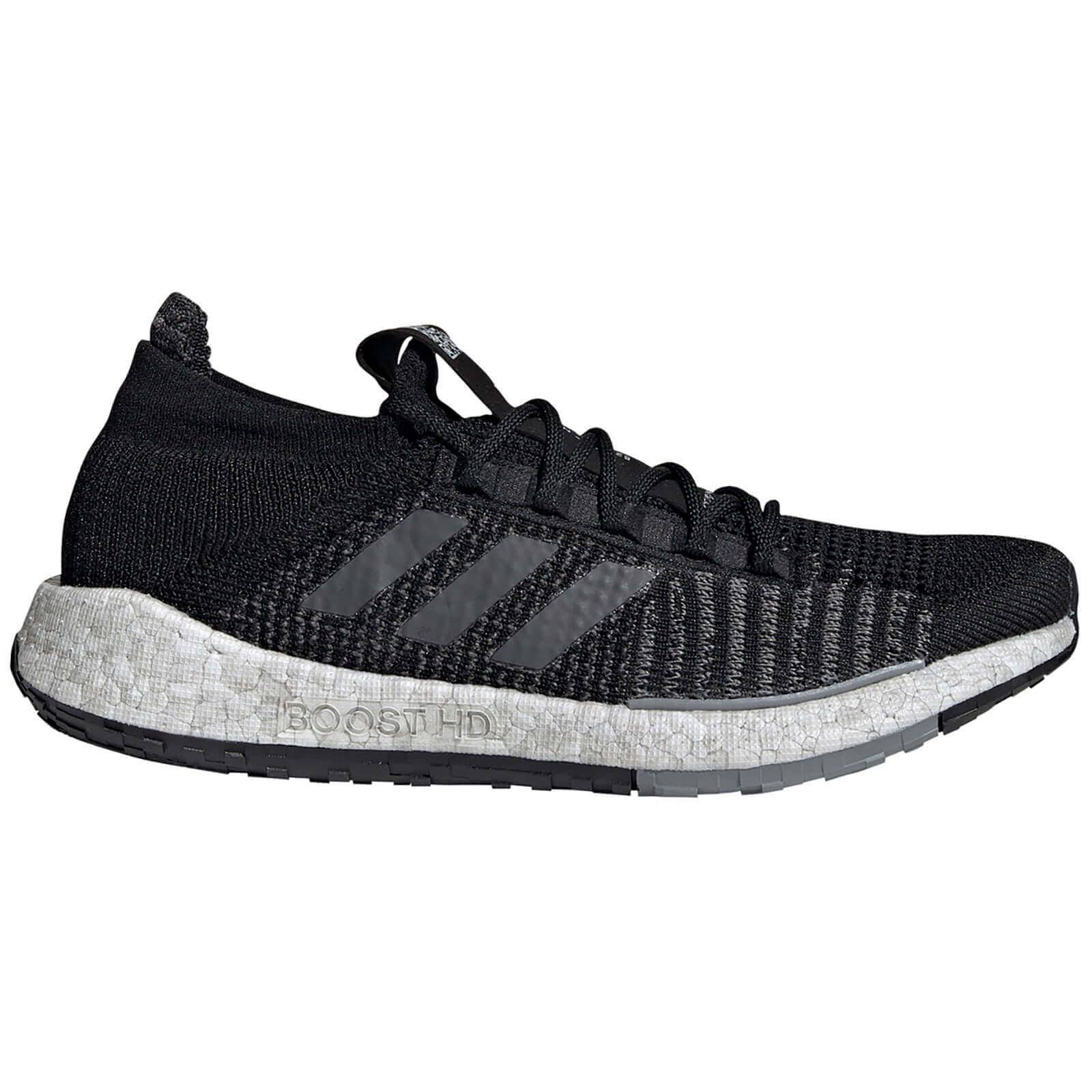 Adidas Pulseboost HD Mens Running Shoes, Size 12, Black/Grey