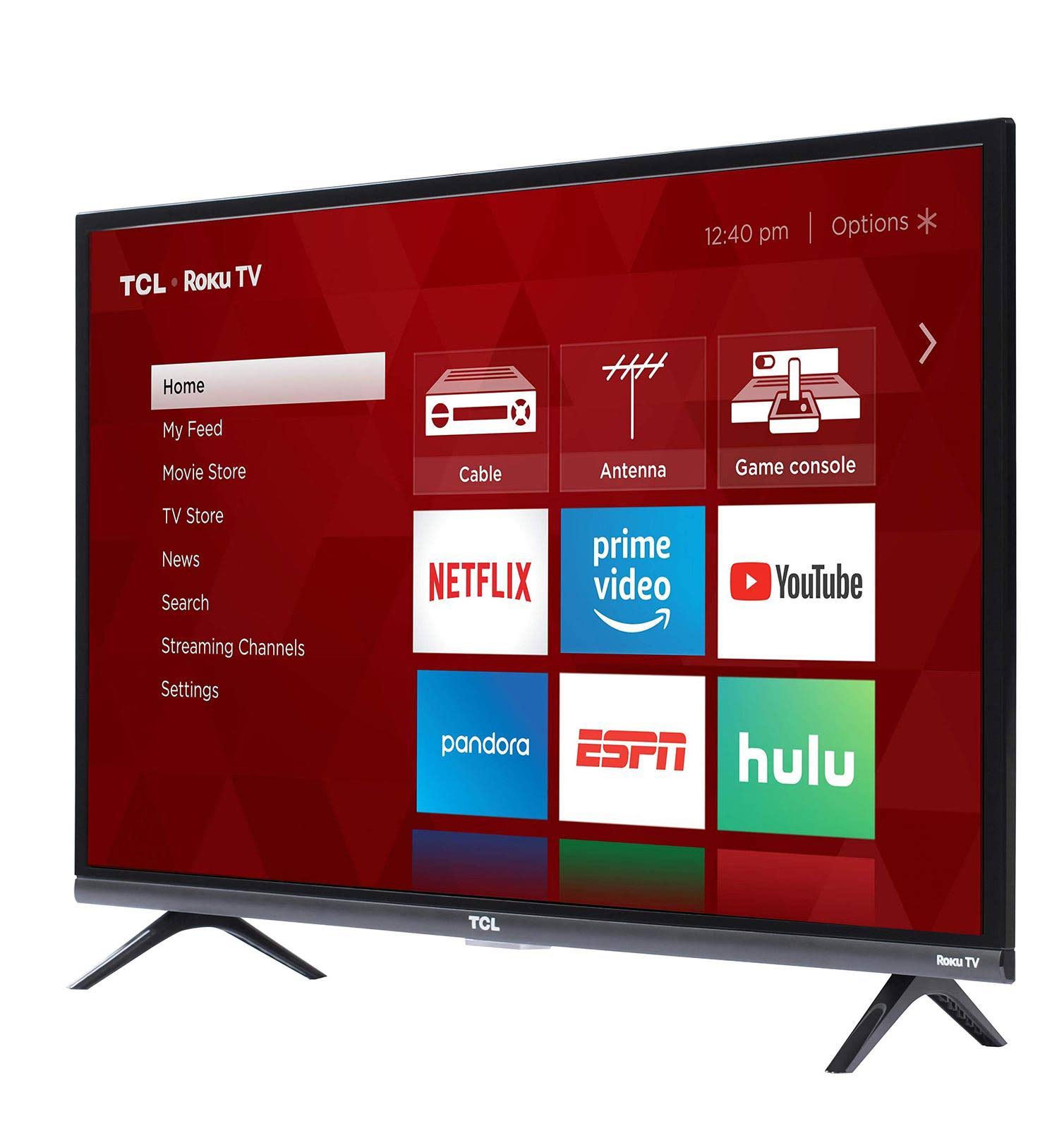 TCL 3-Series 32S327 - 32x22 LED Smart TV - 1080p - 60 Hz - Black