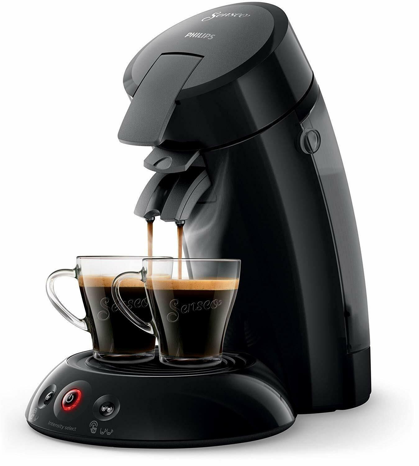 Philips Coffee Maker Senseo New Original Choice of Cream Plus Thickness Black