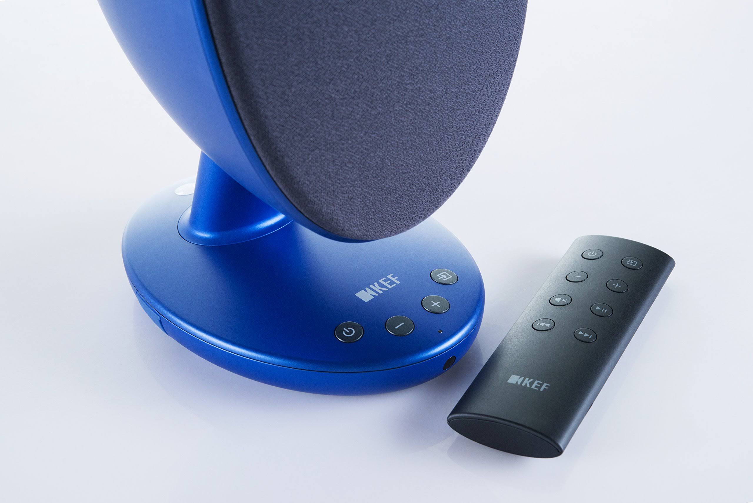 KEF SP3874CCM Egg Digital Hi-Fi Speaker System, Frosted Blue