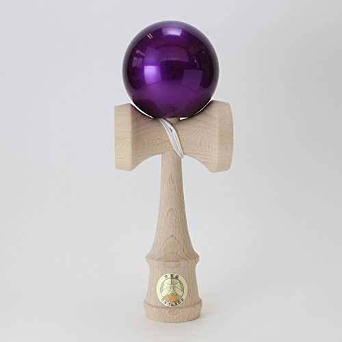 Certified by The Japan Kendama Association Competition Kendama Ozora Premium Clear Purple Domestic Product Ozora Kendama
