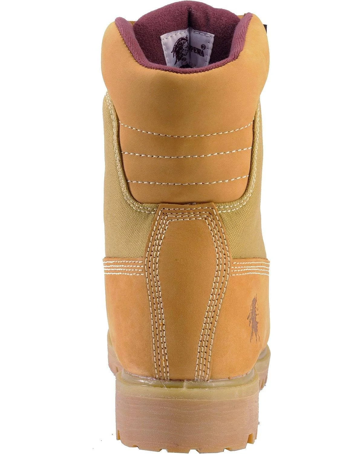 Chippewa Men's 8-Inch Waterproof Nubuck Work Boots