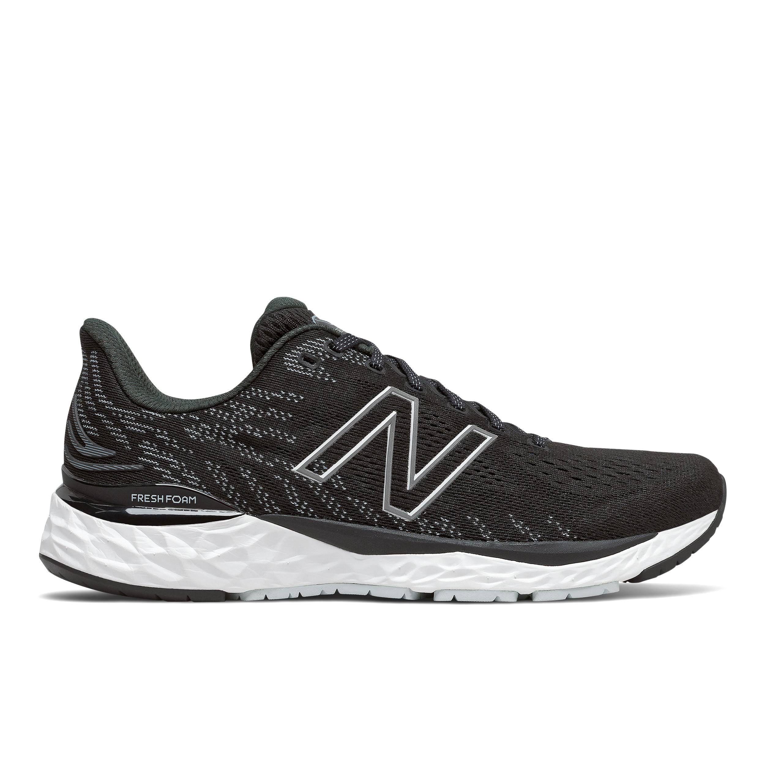 New Balance Men&s Fresh Foam 880v11 - Black/Grey (Size 10)
