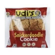 Udis Gluten Free Snickerdoodle Cookie, 1.7 Ounce - 36 per CASE.